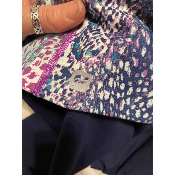 Fabletics Salar Foldover Powerhold Capri Leggings Size M - Picture 3 of 4